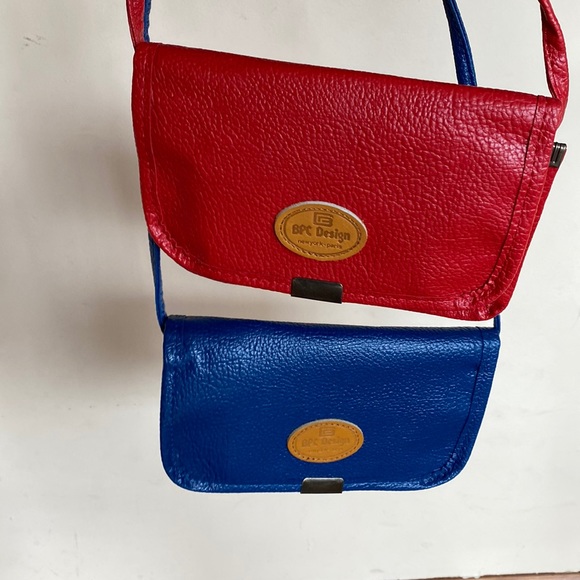 New Small Crossbody Bag with Mirror- Red or Blue - Picture 8 of 8
